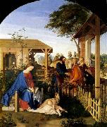 Julius Schnorr von Carolsfeld The Family of St John the Baptist Visiting the Family of Christ china oil painting reproduction